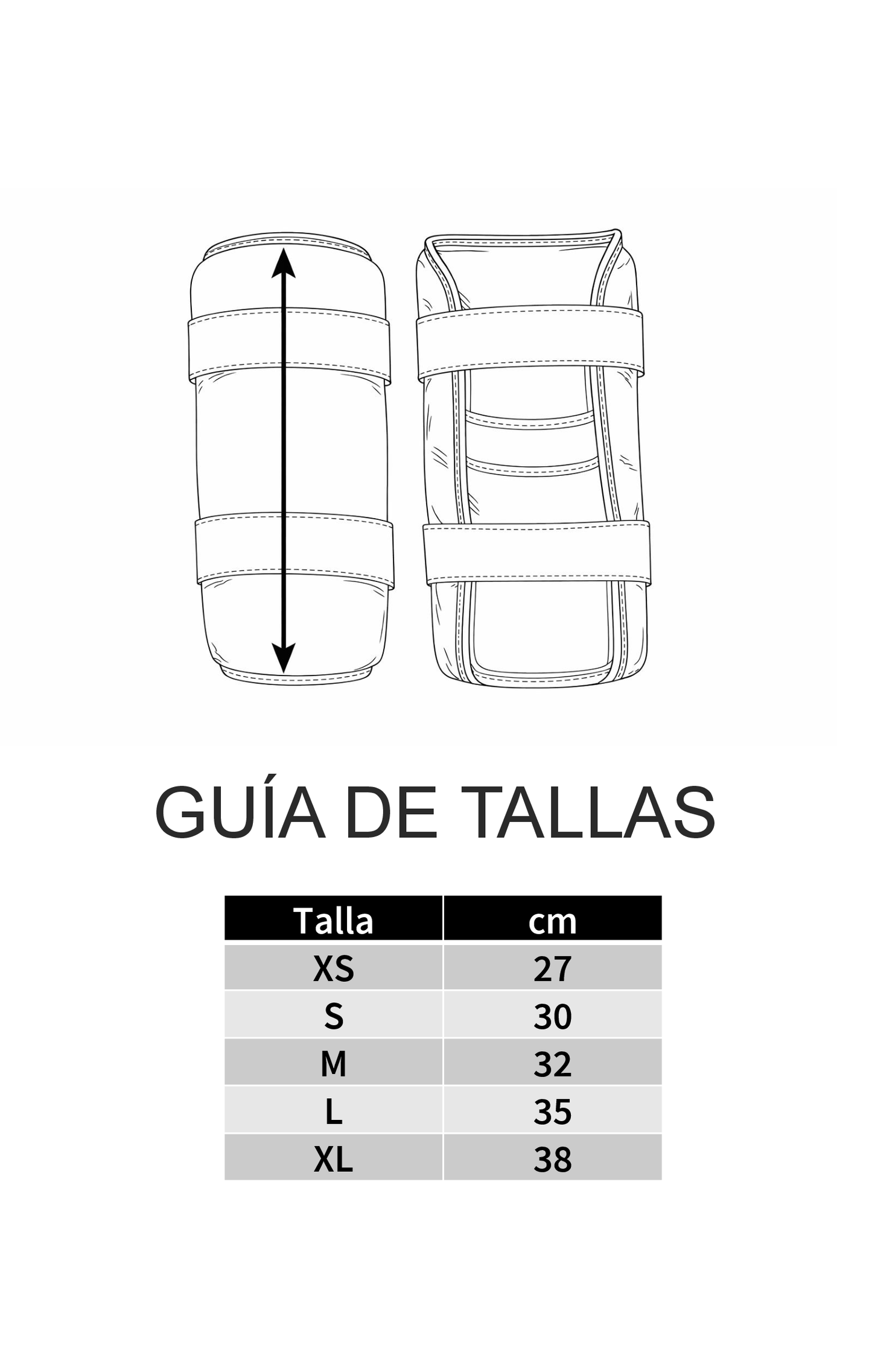 Canilleras DoEssencial – Protección firme y comodidad en cada combate