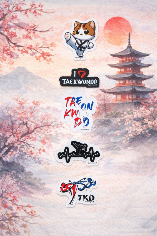 Stickers Taekwondo DoSport – Colección Oficial